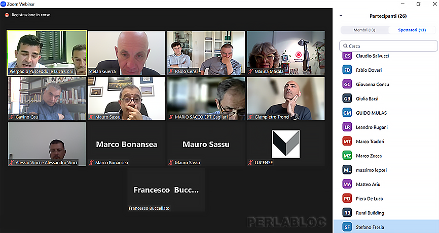 Figura 6 – Partecipanti webinar